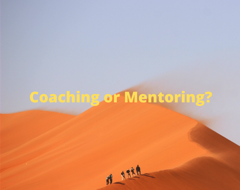 Coaching or Mentoring?